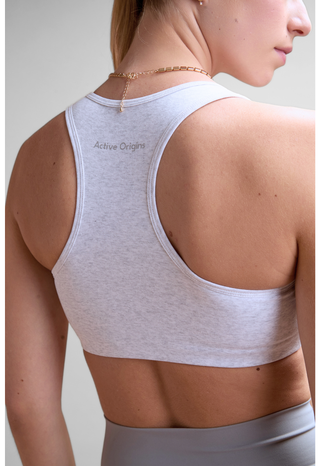 Jersey Racer Bra