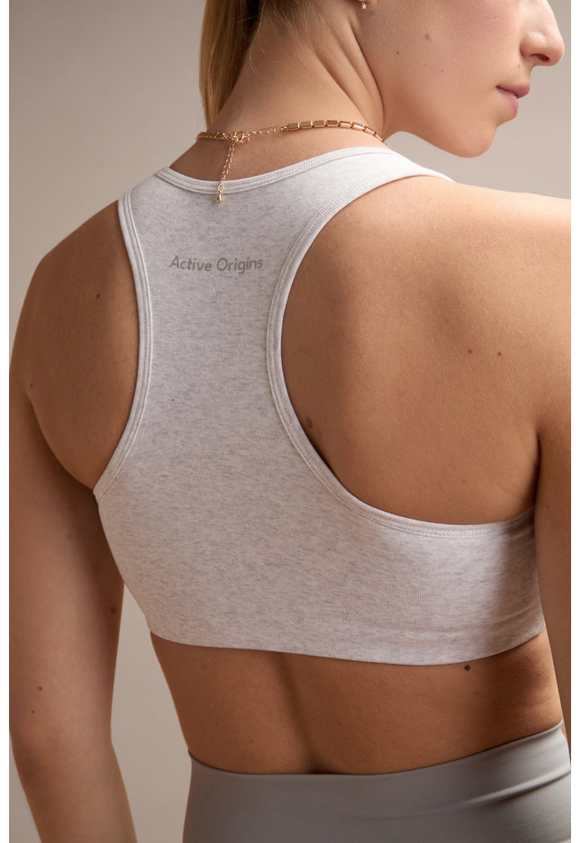 Jersey Racer Bra